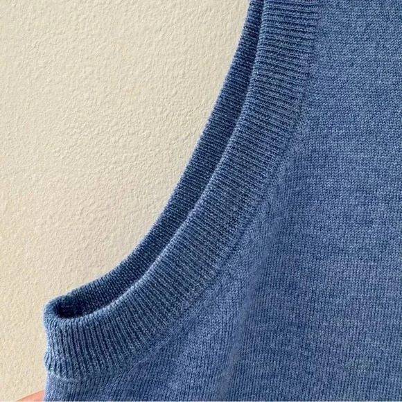 Hart Schaffner Marx Sweater Vest V Neck Extra Fine Merino Wool XL - Picture 4 of 6